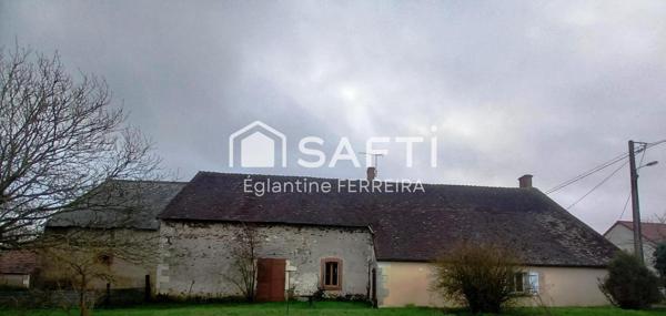 A PROXIMITE DE POULAINES, LONGERE ET DEPENDANCES