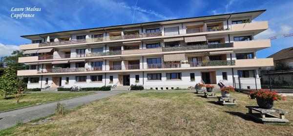 ANNECY LE VIEUX (74) - Proche lac - T2 à vendre avec garage, cave et grenier