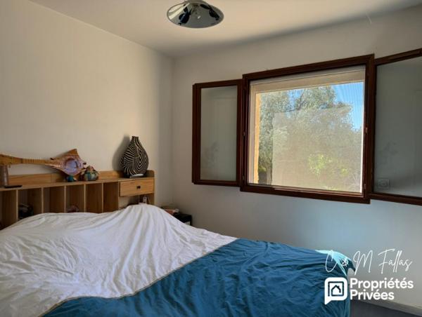 Ensemble immobilier avec appartement indépendant, piscine et dépendances à Séguret