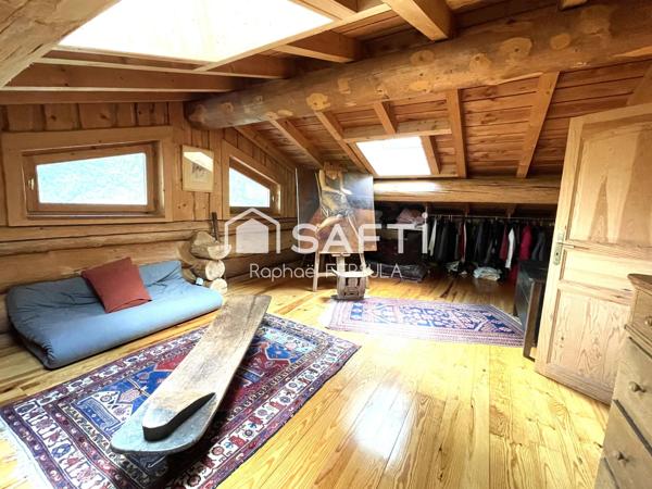 Incroyable maison en rondins 8 pièces