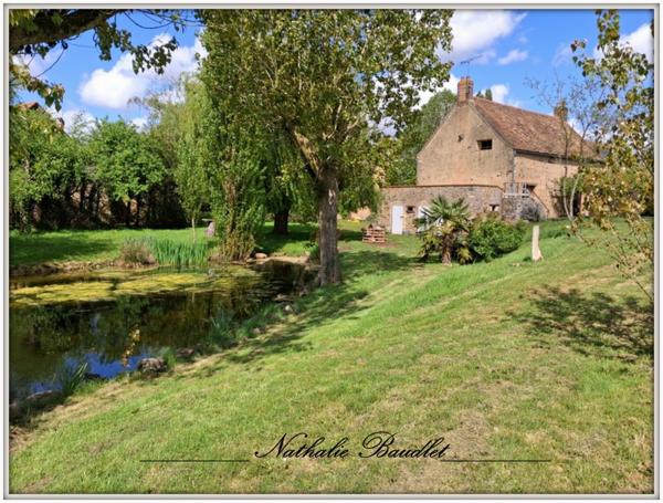 Chevillé (72350) CHEVILLE Longère de 9 pièces (5 chambres), dépendances, plan d'eau, terrain 3932 m²