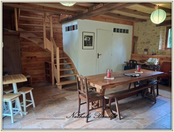 Chevillé (72350) CHEVILLE Longère de 9 pièces (5 chambres), dépendances, plan d'eau, terrain 3932 m²