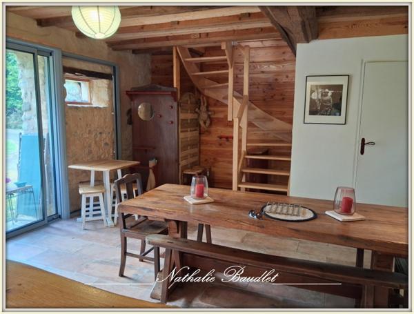 Chevillé (72350) CHEVILLE Longère de 9 pièces (5 chambres), dépendances, plan d'eau, terrain 3932 m²