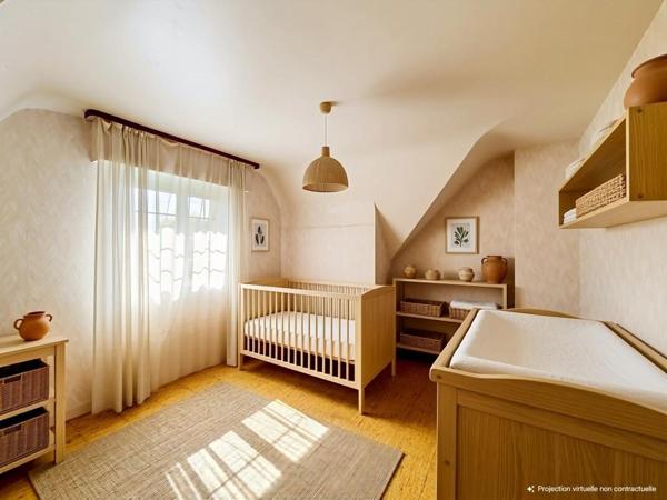 CAUDAN : Jolie maison traditionnelle sur sous-sol complet