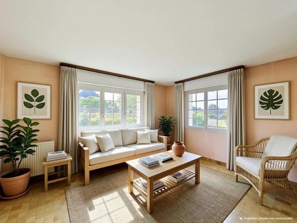 CAUDAN : Jolie maison traditionnelle sur sous-sol complet