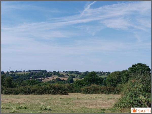 Espace, calme et potentiel : un cadre idéal pour un projet familial à la campagne.