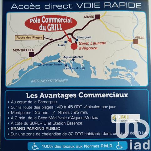 Terrain à vendre 2 456 m² Saint-Laurent-d'Aigouze