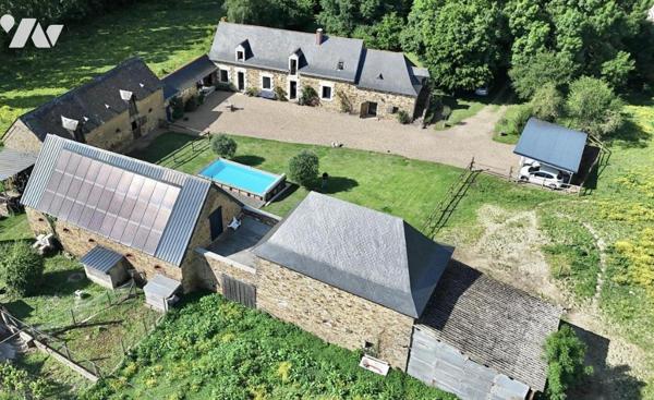 Propriété de charme sur 1 hectare 6 avec dépendances 