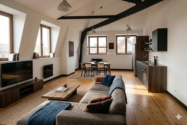 T3 duplex avec Parking