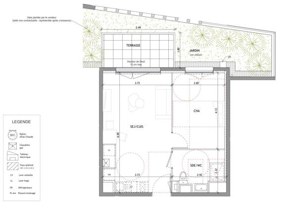 Appartement à vendre 2 pièces 40 m² Clermont-Ferrand