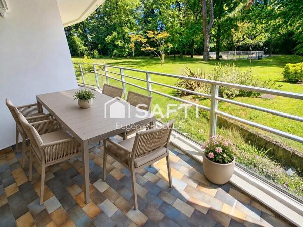 BIARRITZ  – Appartement T4 101 m², terrasse sur parc