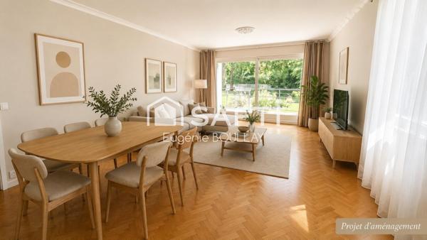 BIARRITZ  – Appartement T4 101 m², terrasse sur parc