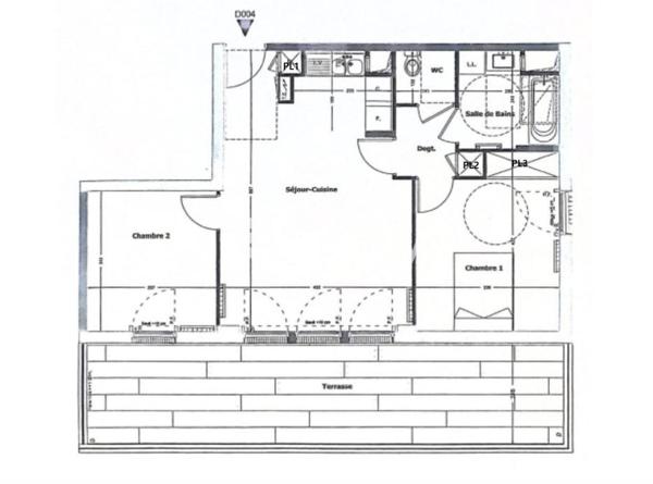 Appartement
         3 pièces
        - 62 m² Exclusivité 327 500 € *