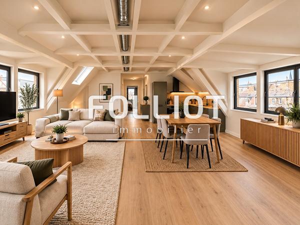 A VENDRE AVRANCHES Appartement Studio evolutif en DUPLEX de 55 m2
