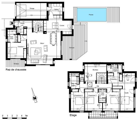 Maison à vendre  7 pièces - 214,23 m2 LE BOUSCAT - 33