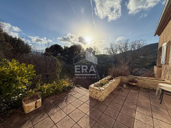 A  VENDRE 83640 SAINT ZACHARIE MAISON TYPE 4 DE 116M² SUR  2450M² DE TERRAIN TERRASSE.