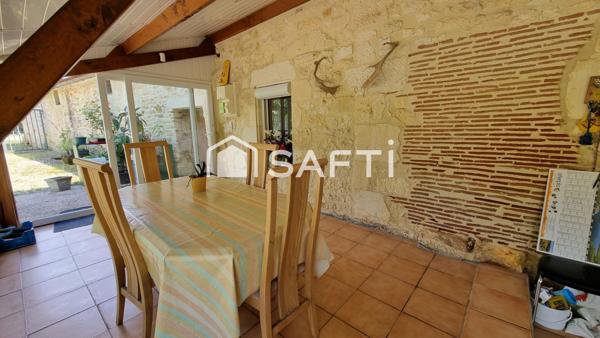 Charme d’antan, grand volume, potentiel pour activité artisanale ou mécanique