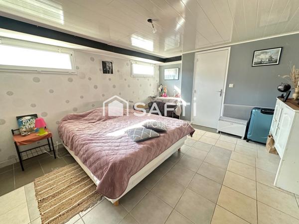 Maison 3 chambres, 2 SDB, sous-sol aménagé et jardin clos