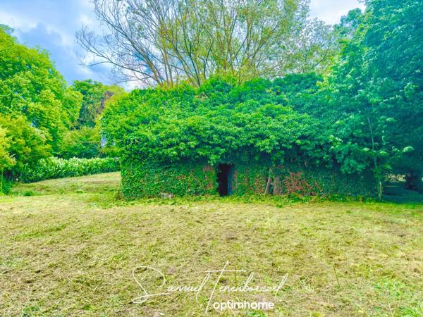 Ancienne écurie à rénover sur 1,5 ha avec maison annexe et potentiel d'agrandissement – Croissanville (14370)