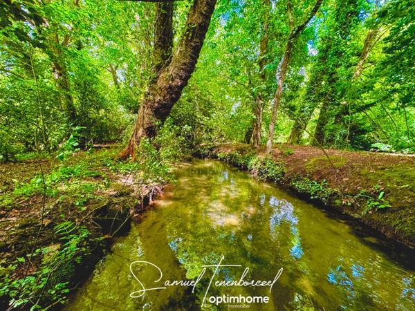 Ancienne écurie à rénover sur 1,5 ha avec maison annexe et potentiel d'agrandissement – Croissanville (14370)