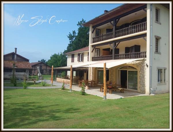 propriete à vendre 11 pièces proche de PONTONX-SUR-L'ADOUR (40)MAISON DE MAITRE DE 450 M² ET SES DEPENDANCES