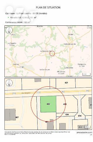 LE POIRE SUR VIE Terrain en zone artisanale