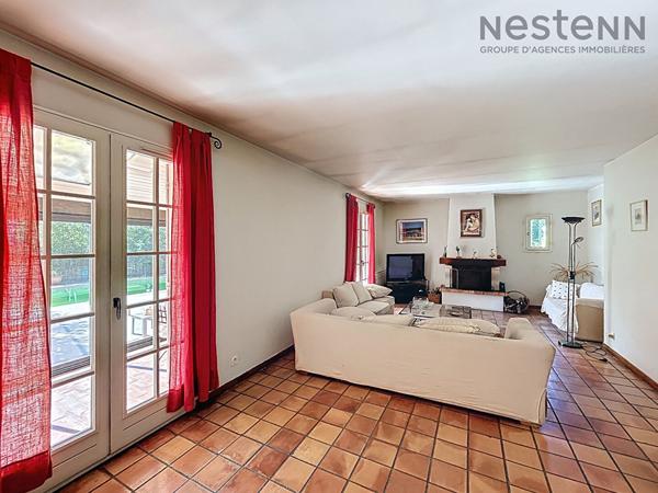 Maison plain-pied 120m2, exposition plein sud, impasse au calme , proche centre ville, piscine