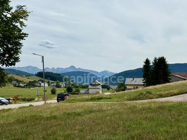 À vendre – Terrain à bâtir de 675 m² – Méaudre (Vercors)