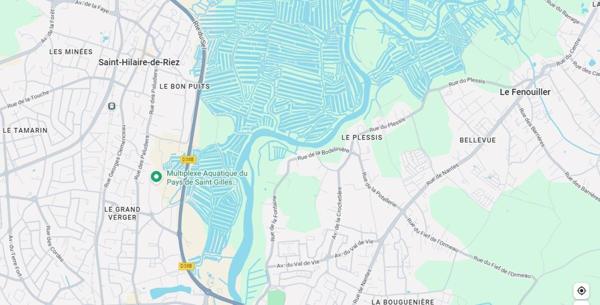 Terrain de loisirs – 8 530 m² – Saint-Hilaire-de-Riez