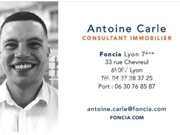 À vendre Appartement 3 pièces 59.85 m² - Lyon 69007