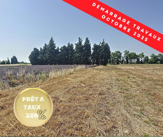 Orange (84100) Terrain constructible 15mn AVIGNON Nord