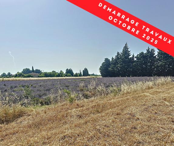 Orange (84100) Terrain constructible 15mn AVIGNON Nord