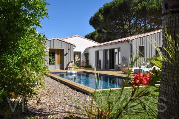 Villa à vendre avec piscine - Le Bois Plage en Ré