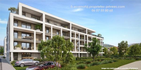 EYBENS appartement T3 59.10m²  Terrasse 20.45m²