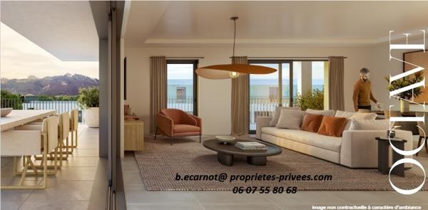 EYBENS appartement T3 59.10m²  Terrasse 20.45m²