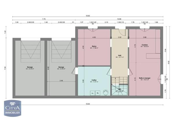 Maison à louer 5 pièces 158.17m² Aubignan (84810)