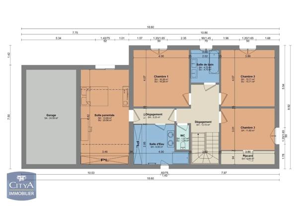 Maison à louer 5 pièces 158.17m² Aubignan (84810)