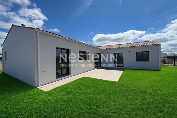 2 min Rochefort : Échillais Plain Pied Neuf 127 m² 4 chambres-Jardin-Garage