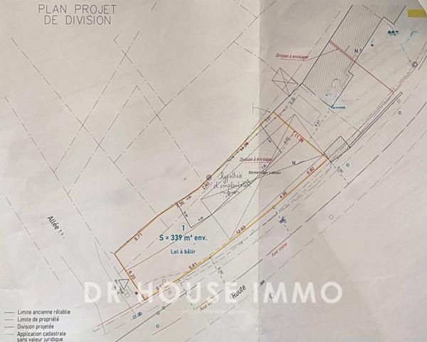 Terrain à vendre de 339 m²