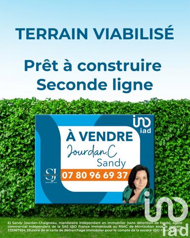 Terrain à vendre 891 m² Montbeton