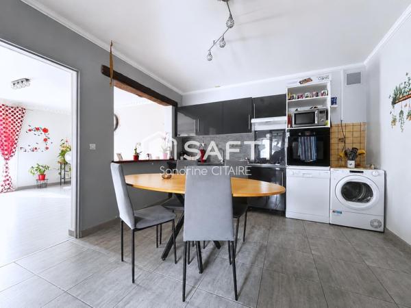 Maison avec garage vendue louée à Anet