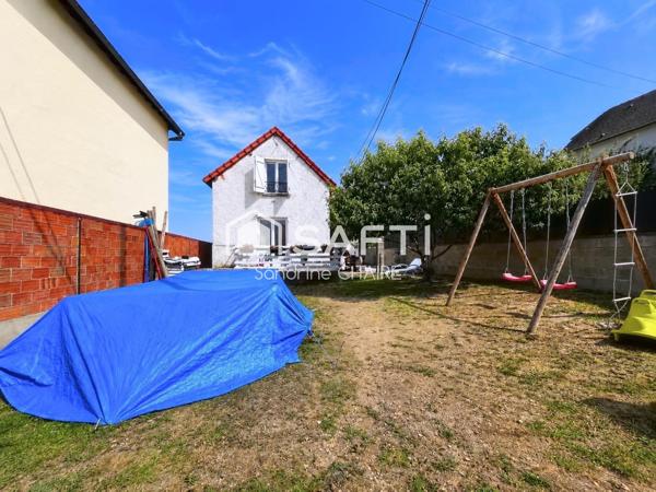 Maison avec garage vendue louée à Anet