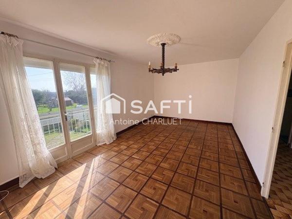 Pavillon sur sous sol 66m² des années 1975