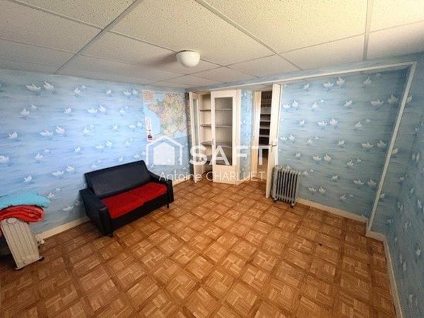 Pavillon sur sous sol 66m² des années 1975