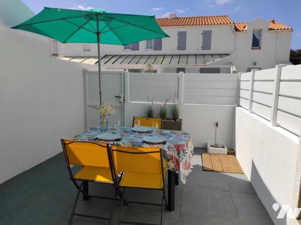 Maison à 300 m de la plage – 2 chambres – Terrasse sud-ouest – Saint-Hilaire-de-Riez