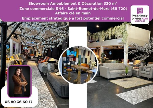 SAINT BONNET DE MURE - Ameublement & Décoration CLÉ EN MAIN, Axe Zone commerciale RN6