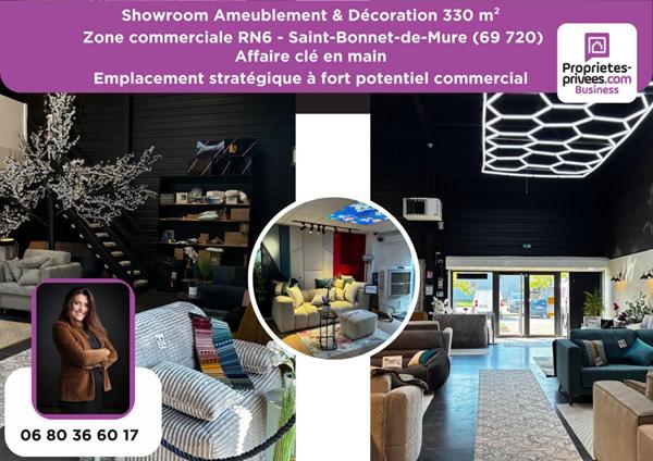 SAINT BONNET DE MURE - Ameublement & Décoration CLÉ EN MAIN, Axe Zone commerciale RN6