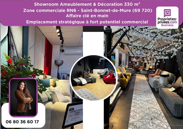 SAINT BONNET DE MURE - Ameublement & Décoration CLÉ EN MAIN, Axe Zone commerciale RN6