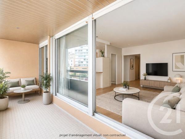 Appartement F3 à vendre  3 pièces - 68,78 m 2   PARIS  - 75016