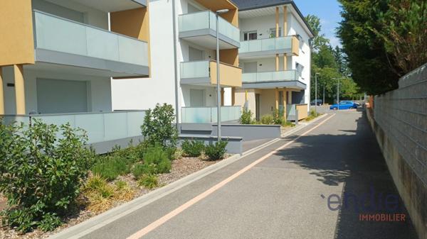 ROSENAU – Magnifique F2 de standing au dernier étage avec terrasse de 18,86 m²